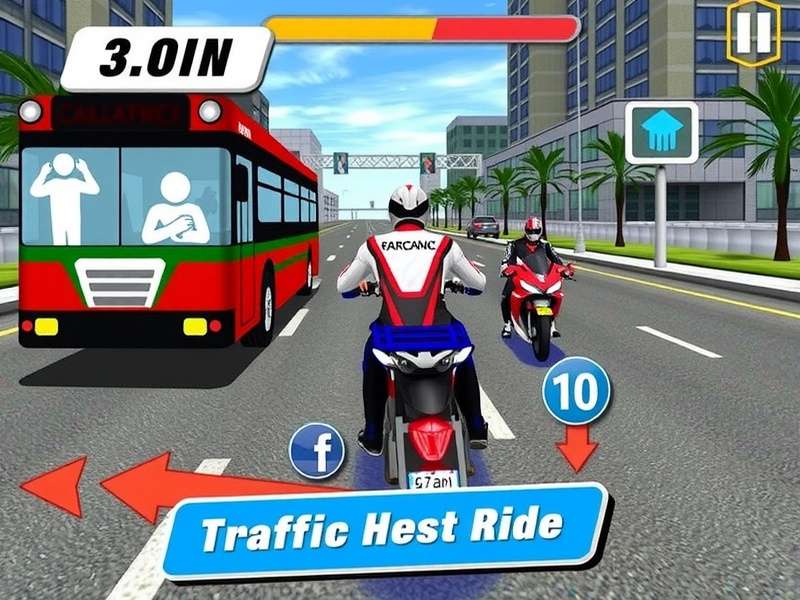 Traffic Rider Mod APK गेमप्ले स्क्रीनशॉट