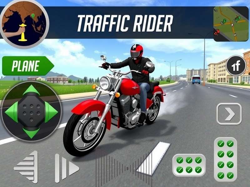 Traffic Rider Mod APK इंटरफेस
