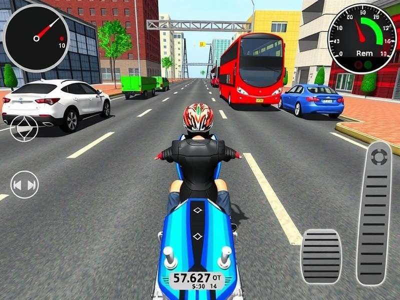 Traffic Rider Mod APK गेमप्ले स्क्रीनशॉट