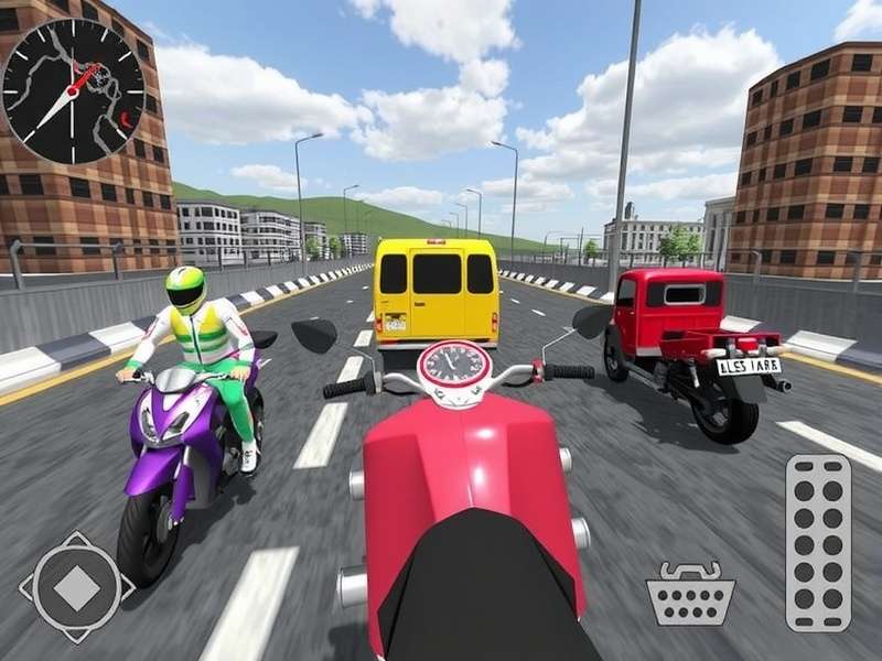 Traffic Rider Mod APK 2025 स्क्रीनशॉट