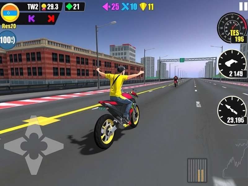 Traffic Rider Mod APK Gameplay Screenshot