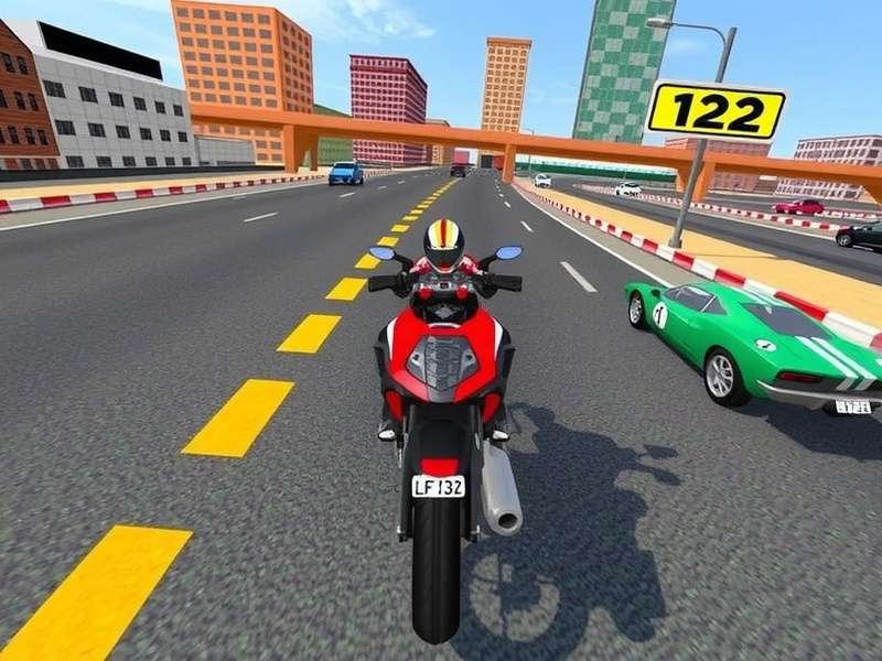 Traffic Rider Mod APK Gameplay Screenshot
