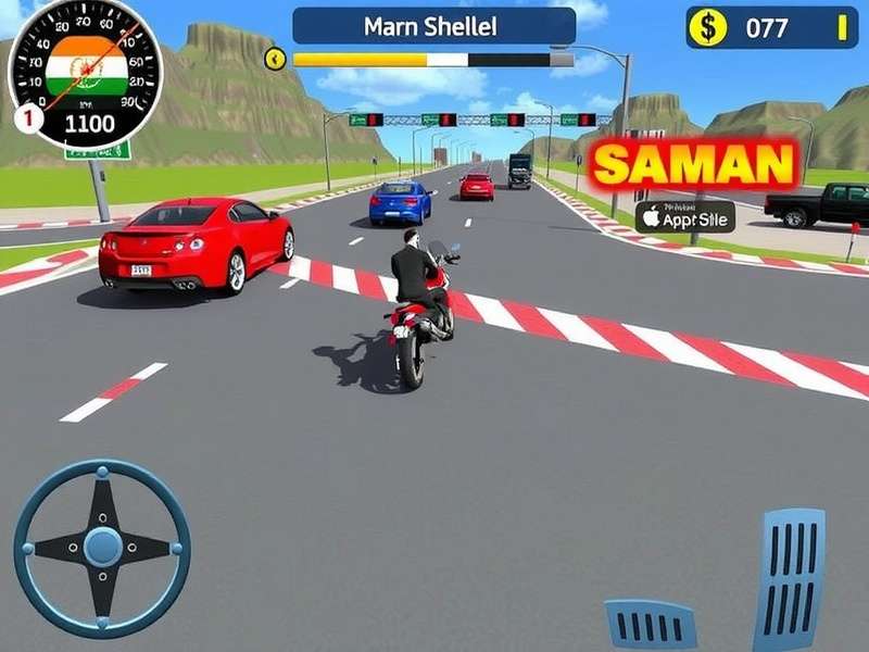 Traffic Rider Mode APK Unlimited Money स्क्रीनशॉट