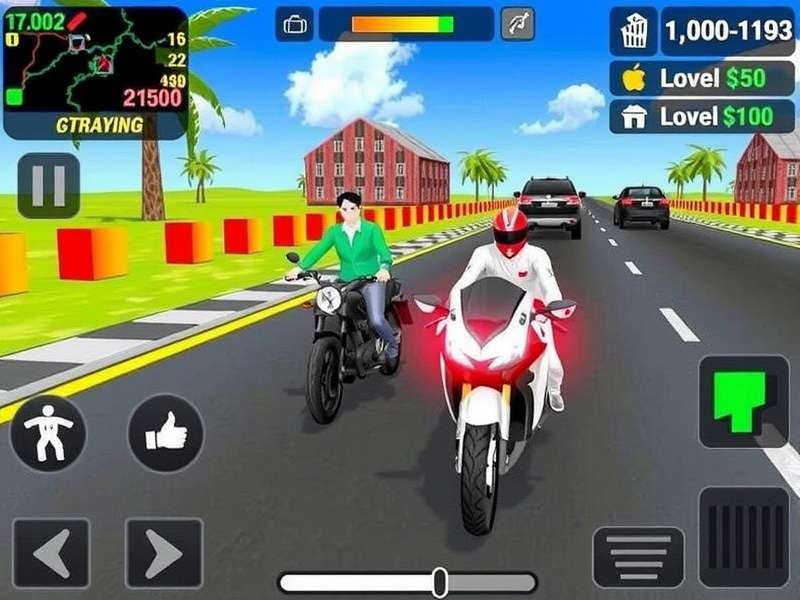Traffic Rider Mod APK iOS गेमप्ले स्क्रीनशॉट