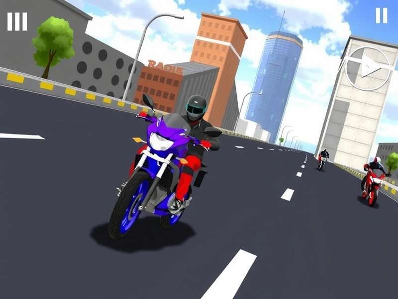 ट्रैफिक राइडर गेमप्ले स्क्रीनशॉट