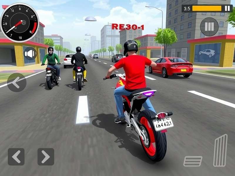 Traffic Rider Mod APK स्क्रीनशॉट - असीमित पैसे के साथ गेमप्ले