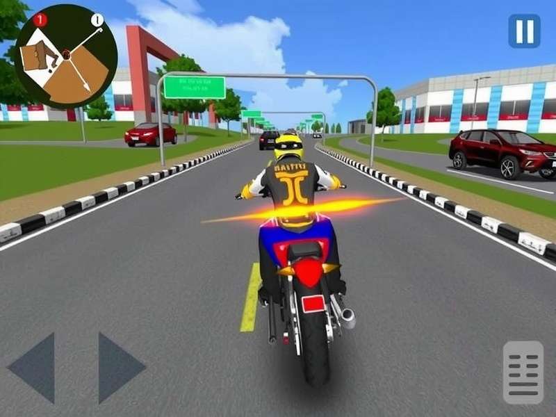 Traffic Rider Mod APK 2024 Gameplay Screenshot