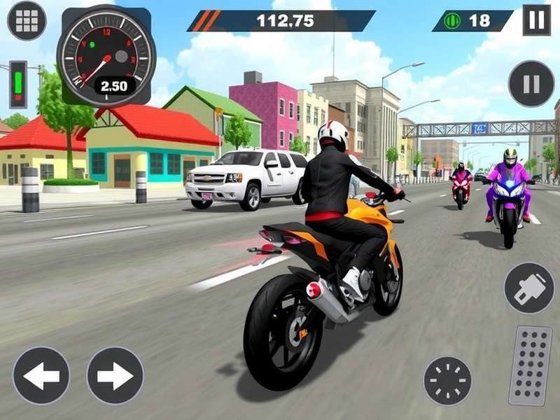 Traffic Rider Mod APK Gameplay Screenshot