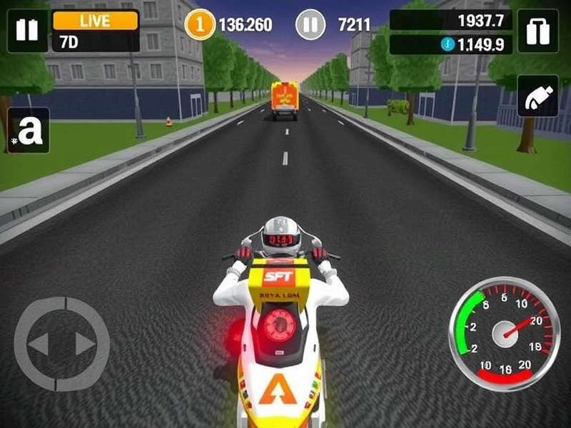 Traffic Rider Game Screenshot