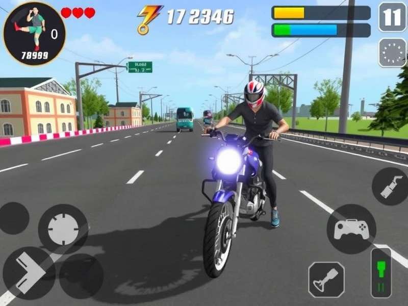Traffic Rider Mod APK Screenshot