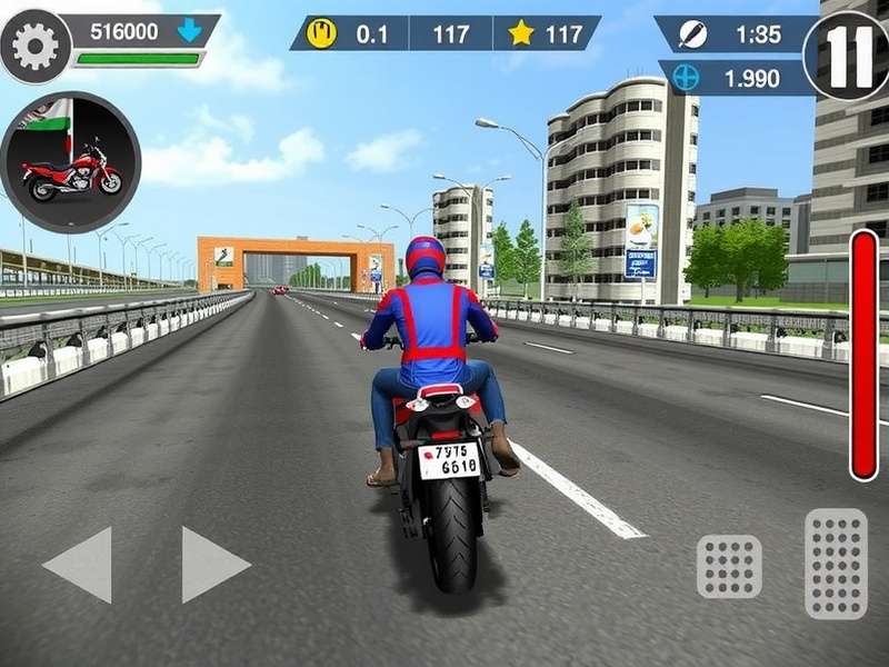 Traffic Rider Mod APK on iPad