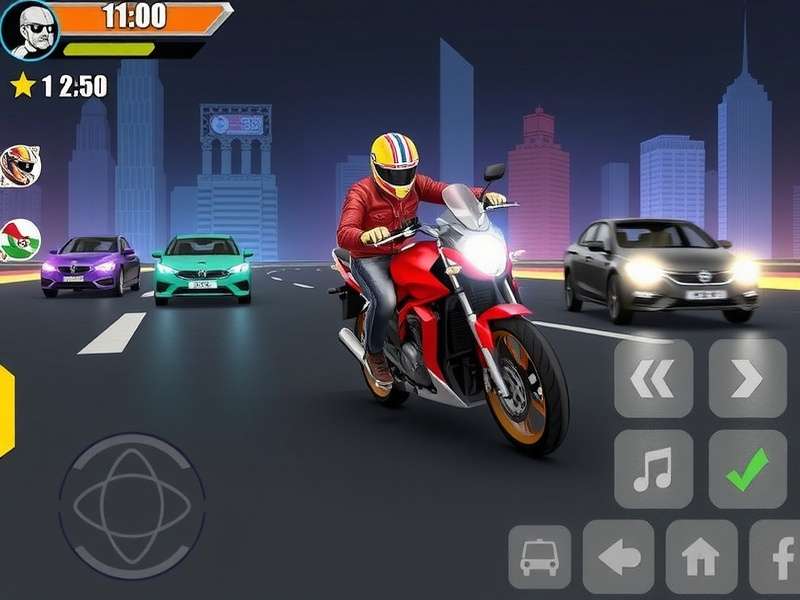 Traffic Rider Gameplay - Bike Racing