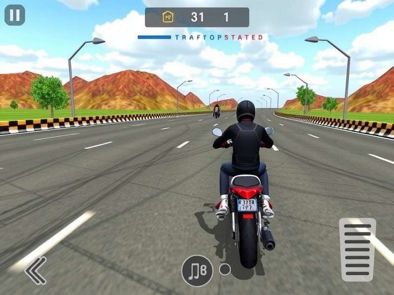 Traffic Rider Mod APK गेमप्ले - असीमित पैसे और अनलॉक बाइक के साथ