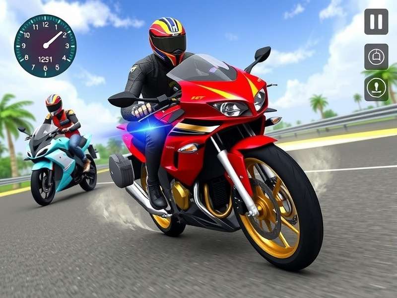 Traffic Rider Mod APK Gameplay