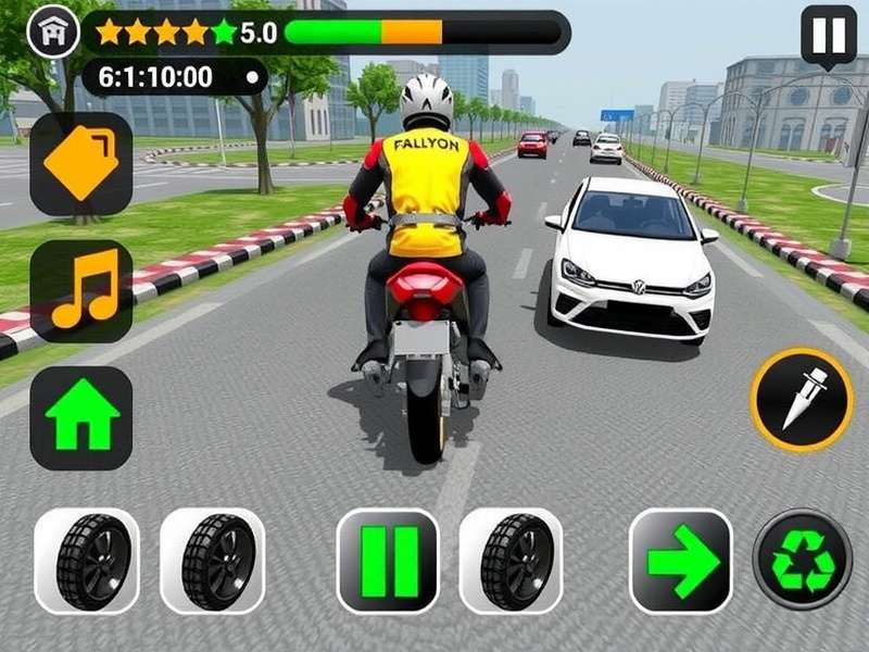 Traffic Rider Mod APK Gameplay Screenshot