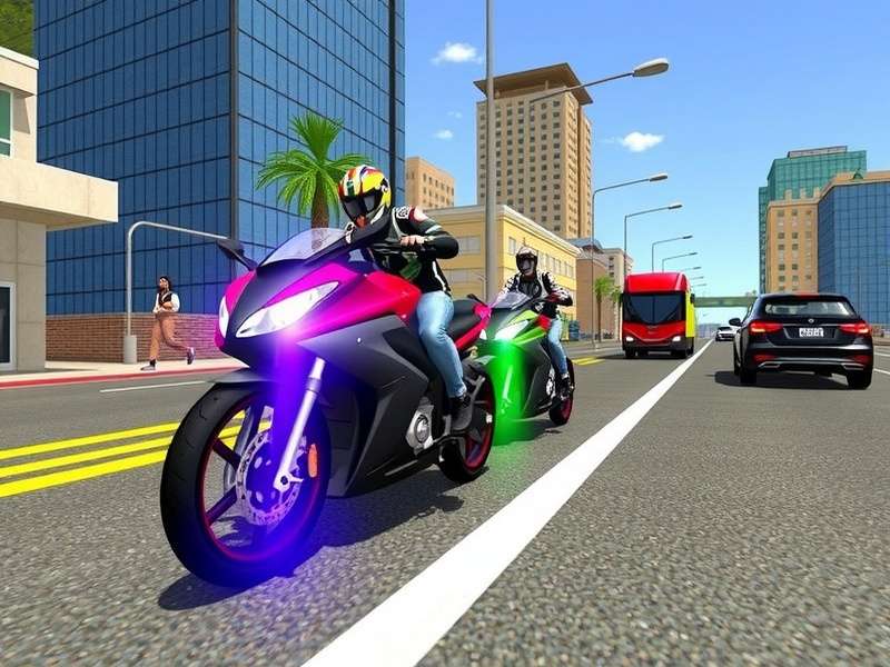 Traffic Rider MOD Gameplay Screenshot