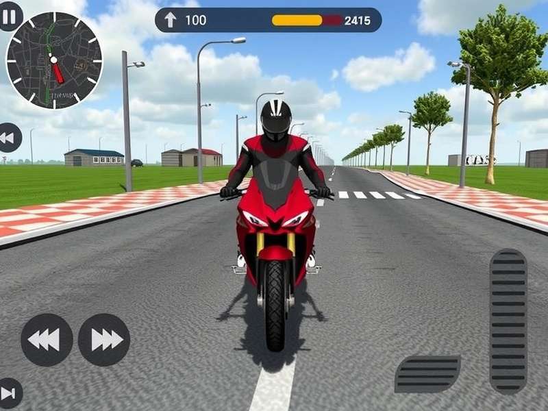 Traffic Rider Mod Apk Gameplay Screenshot