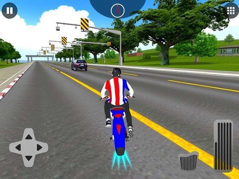 Traffic Rider Mod Apk gameplay screenshot showing unlimited money interface