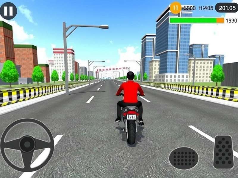 Traffic Rider Mod Apk 2025 Gameplay Screenshot