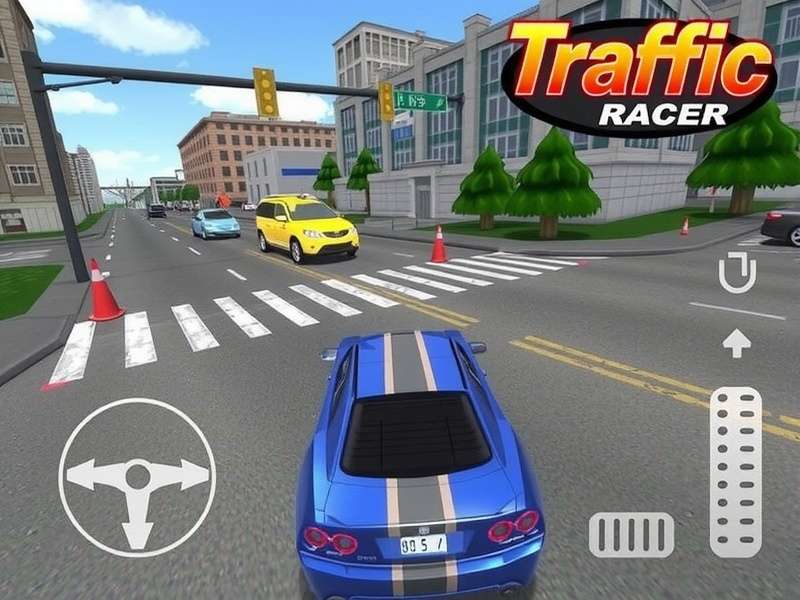 Traffic Rider Game Screenshot - Bike Racing on Indian Highway