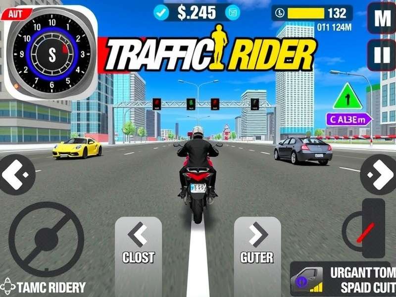 Traffic Rider Mod Apk Gameplay Screenshot