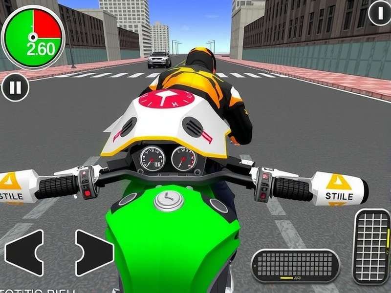 Traffic Rider Mod APK Gameplay on Android Device