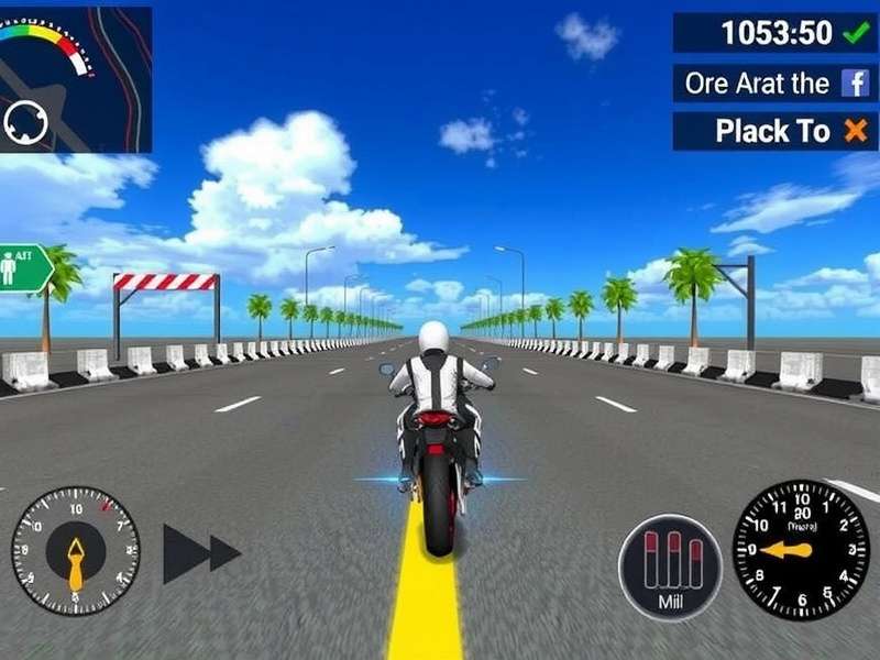 Traffic Rider Mod Apk gameplay screenshot showing high-speed motorcycle and unlimited money interface