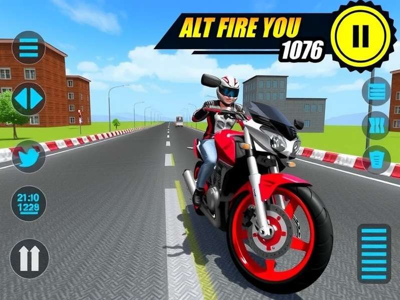 Traffic Rider Mod Apk Gameplay Screenshot
