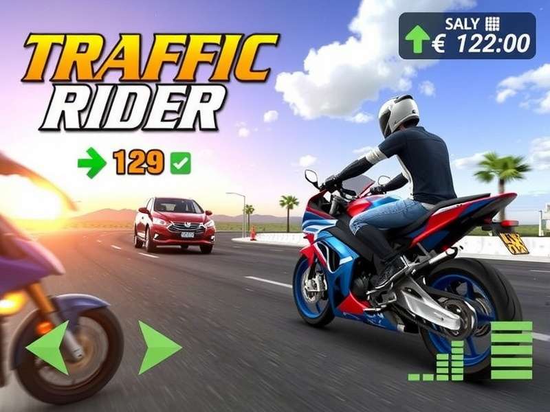 Traffic Rider Mod Apk Unlimited Money Screenshot