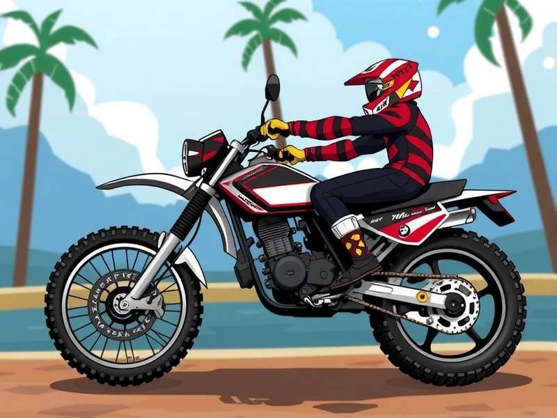 Traffic Rider Gameplay Screenshot - First Person Motorcycle View