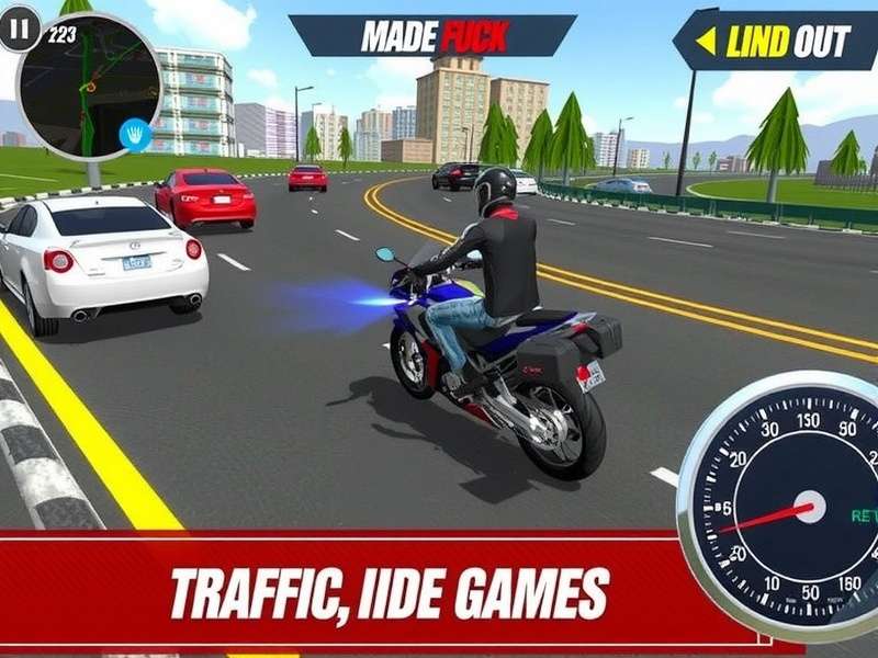 Traffic Rider Mod Apk Gameplay Screenshot