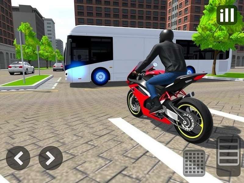 Traffic Rider Mod Apk 2024 Gameplay Screenshot