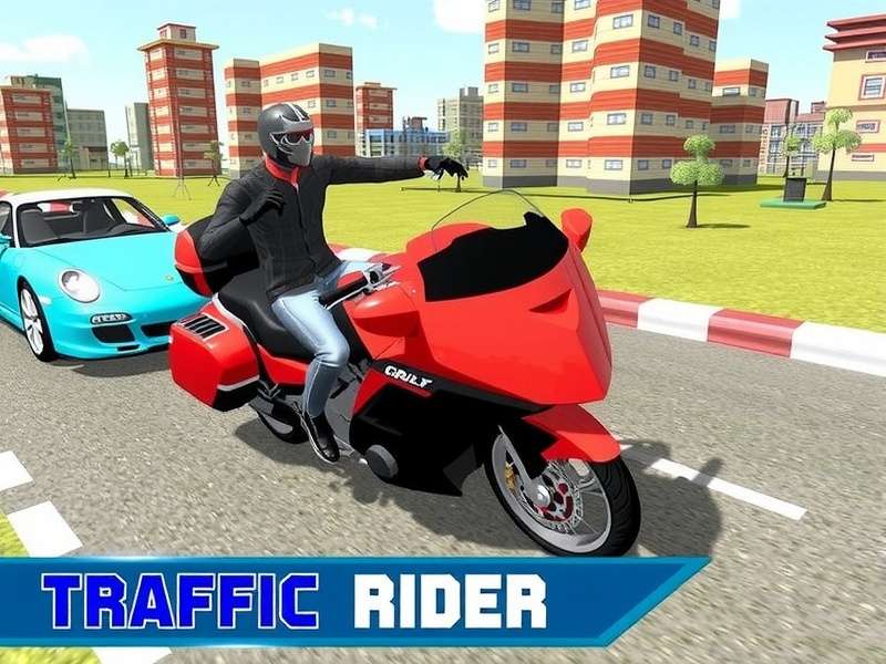 Traffic Rider Mod Apk Gameplay Screenshot