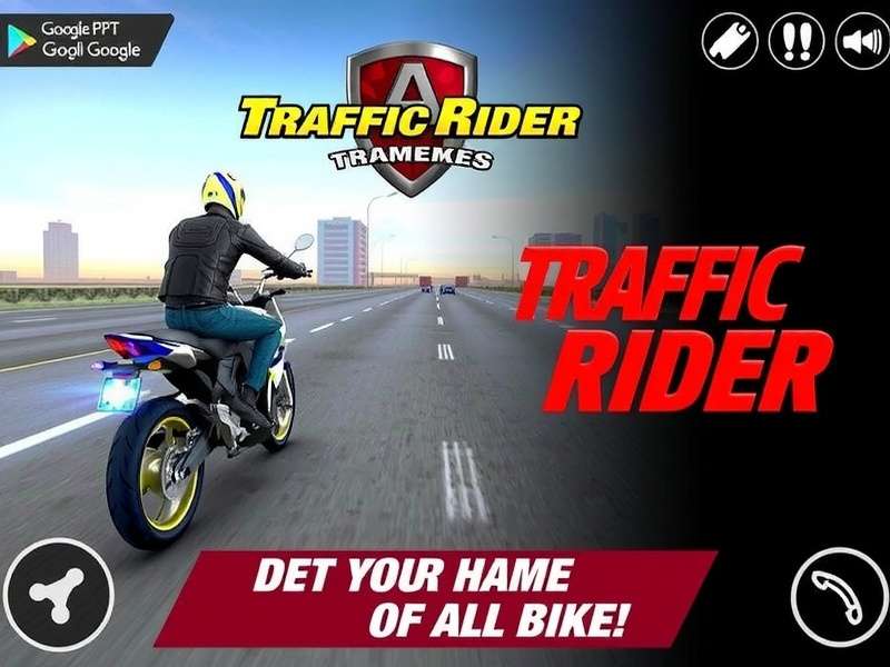 Comparison chart showing gameplay metrics for standard vs modded Traffic Rider