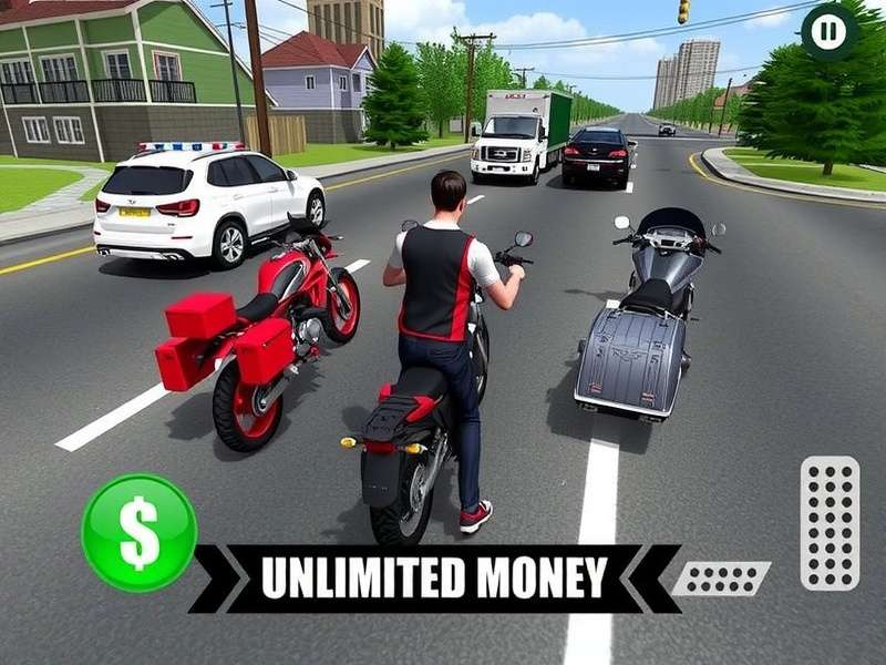 Traffic Rider Mod Apk Gameplay Screenshot