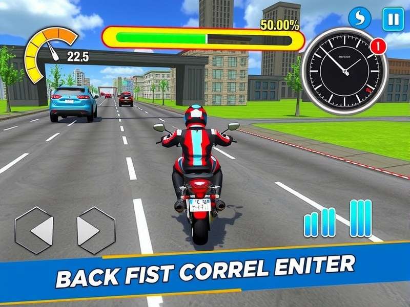 Traffic Rider Mod Apk 2025 Gameplay Screenshot showing unlocked bikes
