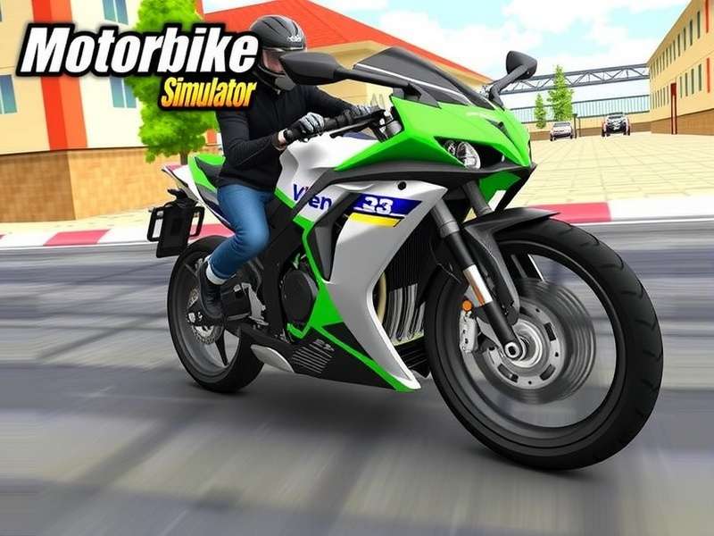Motorbike Simulator Traffic Rider gameplay on Indian highways