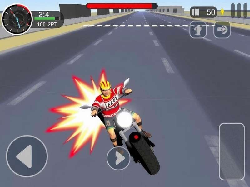Traffic Raider Game Apk gameplay screenshot showing highway chase at sunset