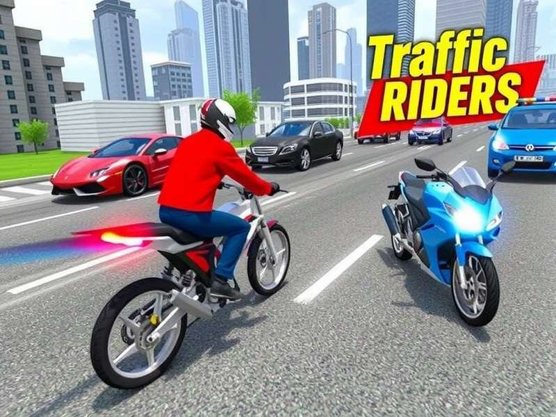 Traffic Riders – high-speed motorcycle racing through busy city traffic