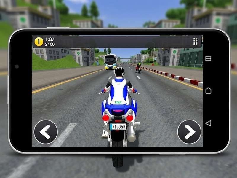 Traffic Rider Mod Apk Pc - Unlimited Money and Gold on Desktop
