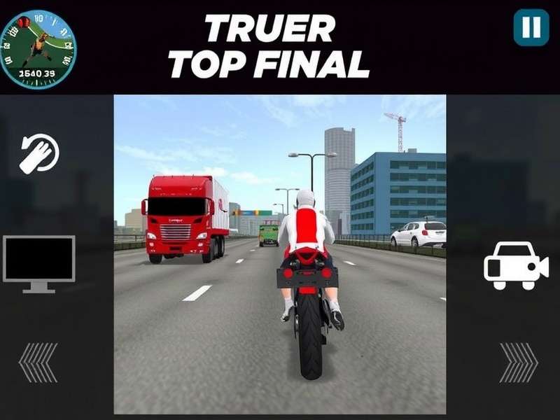 Traffic Rider Mod Apk 2024 gameplay showing all bikes unlocked and unlimited money