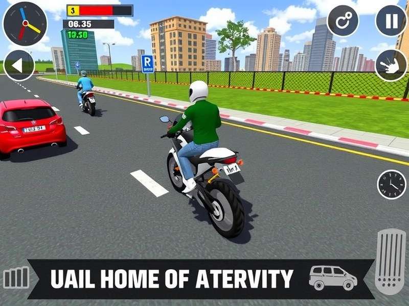 Traffic Rider Mod Apk All Bikes Unlocked Unlimited Money gameplay screenshot